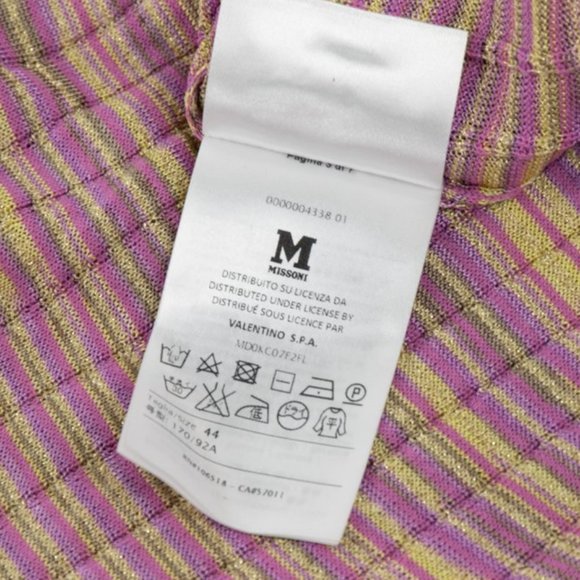M Missoni Golden Mauve Knit Tee - Picture 6 of 7